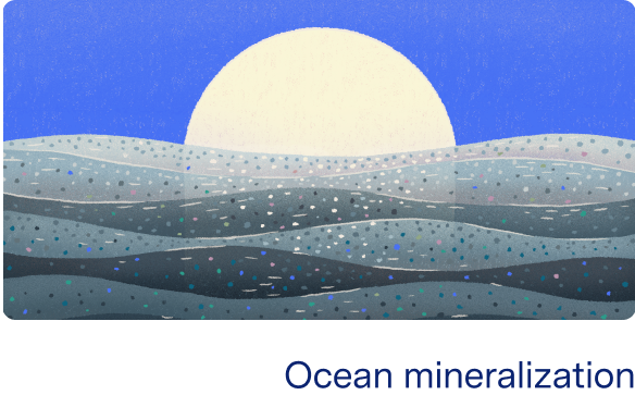 Ocean mineralization